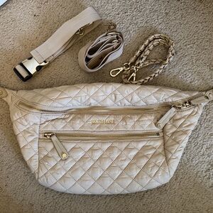 MZ Wallace Crosby Sling - Buff